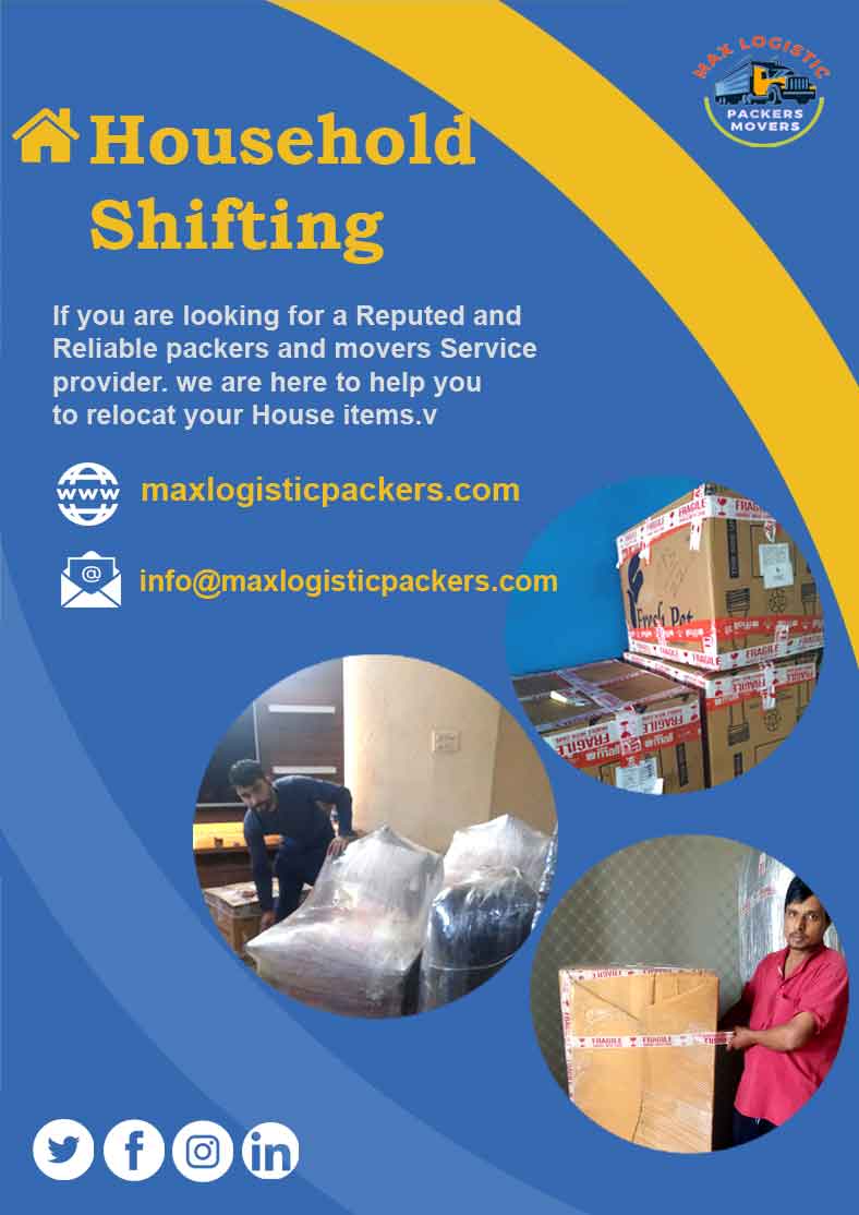 Household Goods Storage | Max Logistic Packers Movers