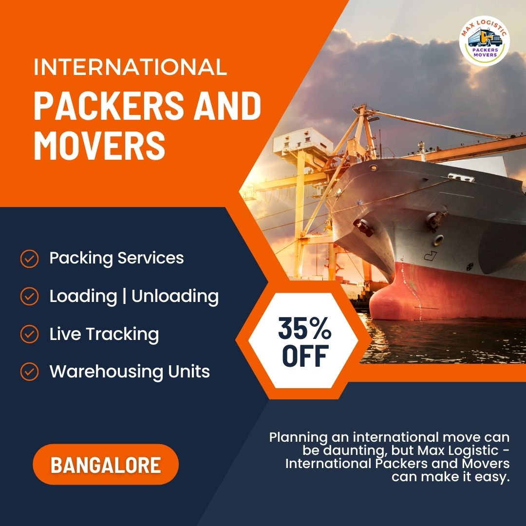 International Packers and Movers in Bangalore have strict quality standards that are regularly reviewed and adhered to in order to ensure the most efficient 