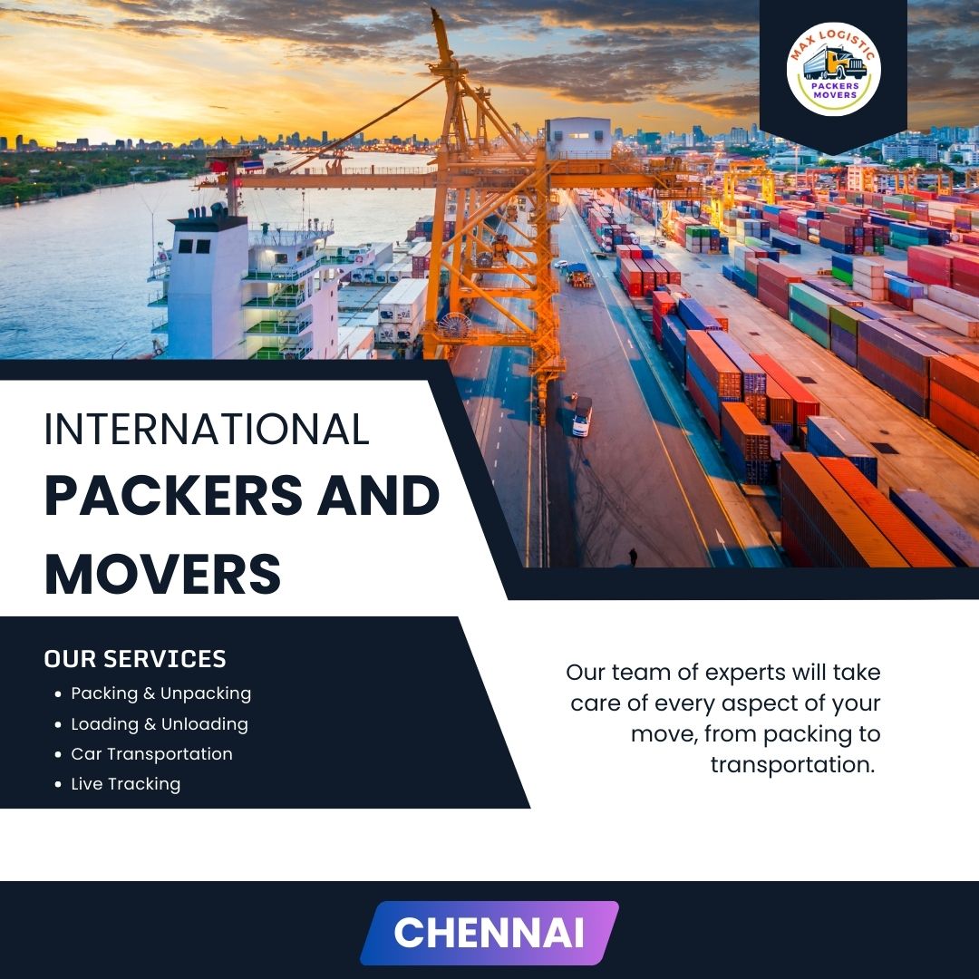 International Packers and Movers in Chennai have strict quality standards that are regularly reviewed and adhered to in order to ensure the most efficient 