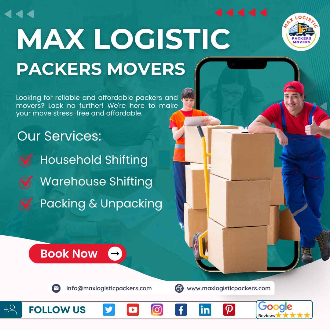 Packers and Movers in South Delhi | Max Logistic