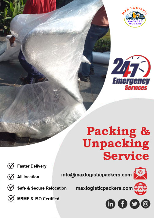 Packing Unpacking | Max Logistic Packers Movers